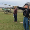 Gregory Urwin is shown taking part in the annual battlefield staff ride for Temples' Army ROTC program.
