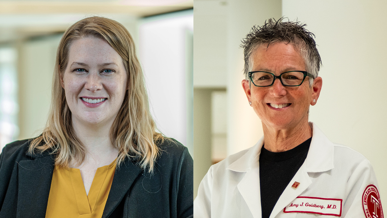 Erin Tagai and Amy Goldberg pictured.