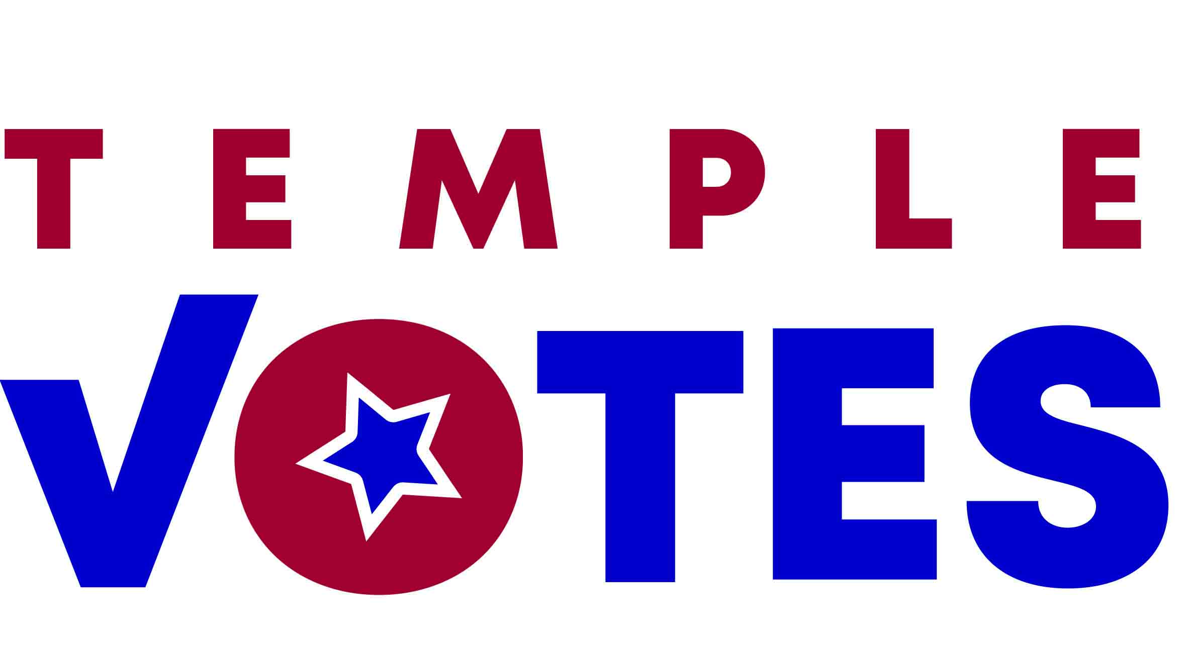 a Temple Votes graphic