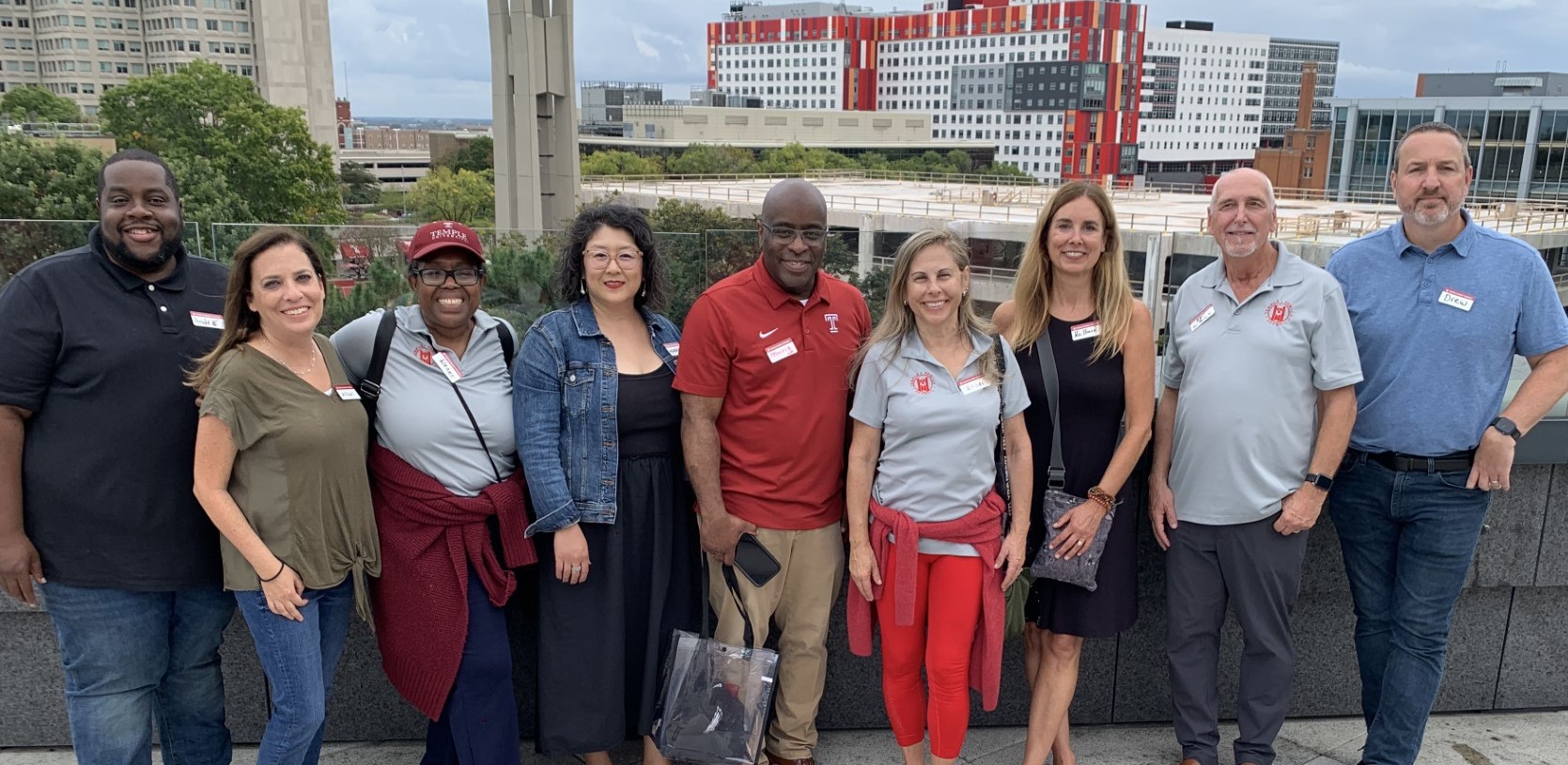 The Temple Family Council pictured.