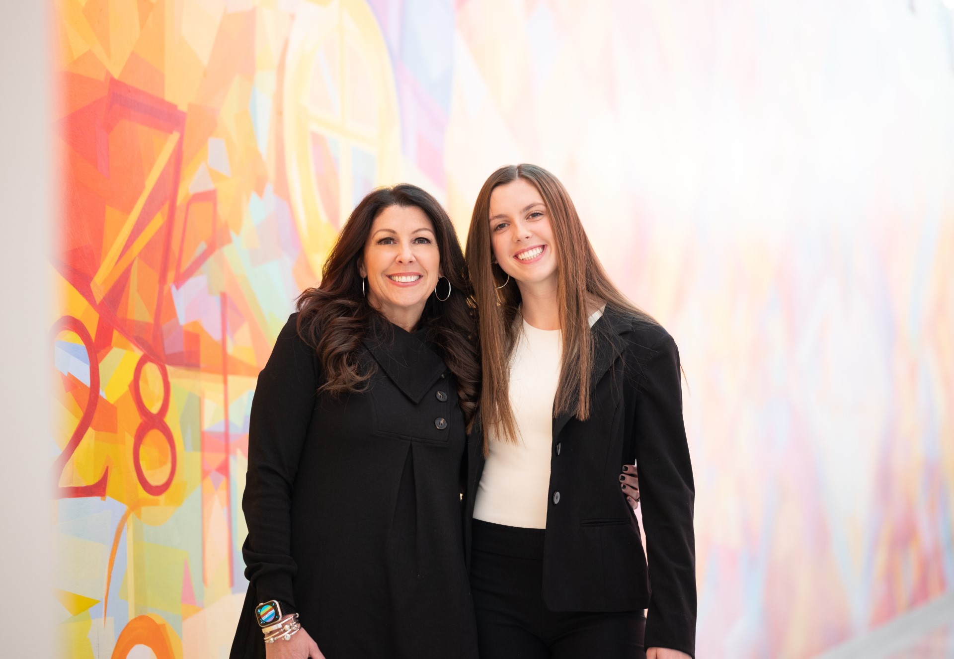 Allyson and JoAnne Metzger together