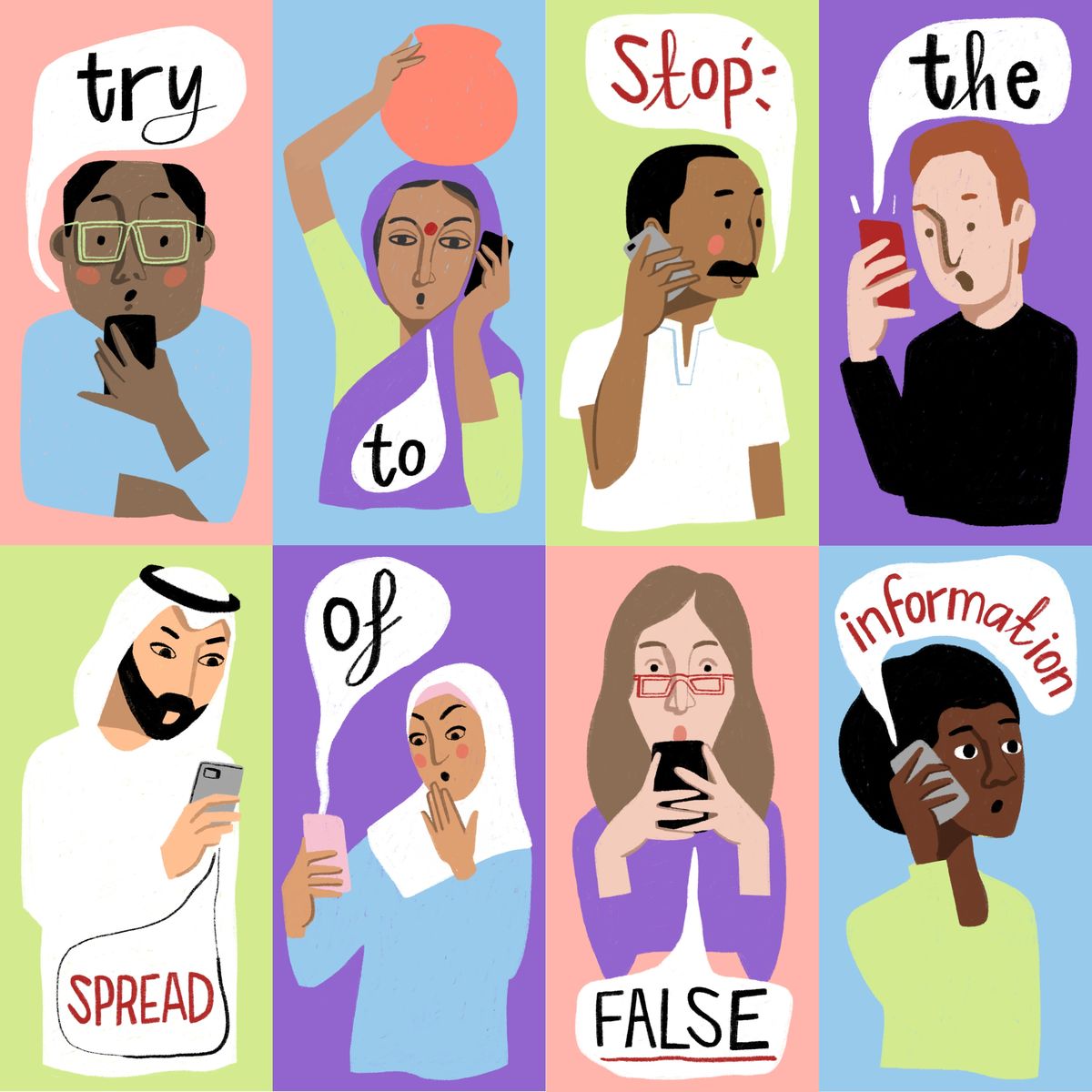 Misinformation graphic